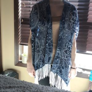 Colorful cardigan